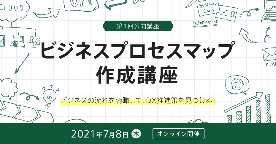 ビジネスプロセスマップ作成講座