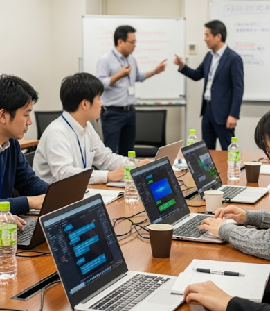 Day1の研修風景イメージ